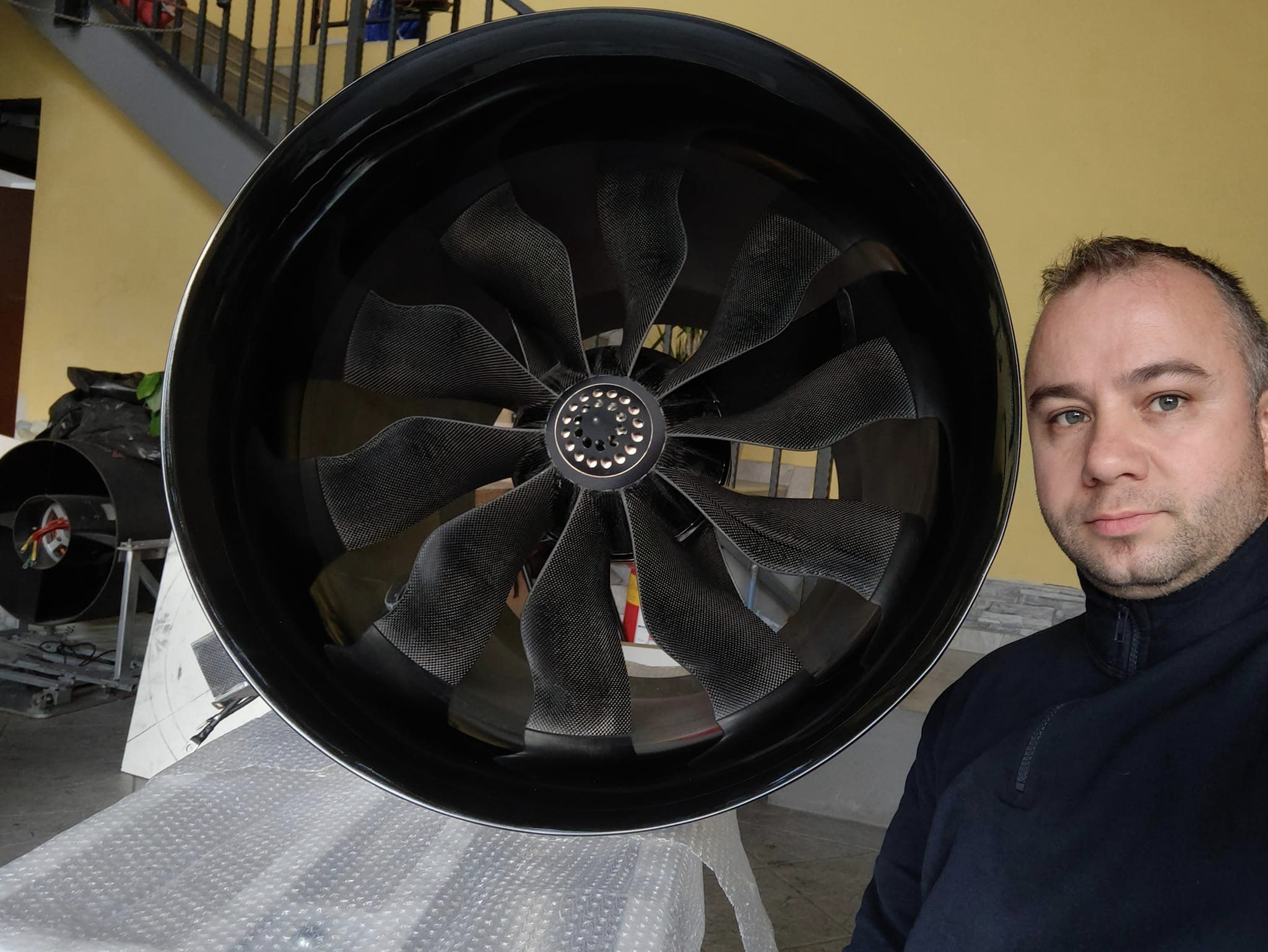 200N - 400N?推力 無人機/載人機 電驅動涵道風扇動力系統