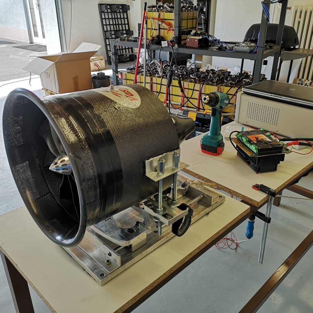 550N-790N推力電驅涵道動力